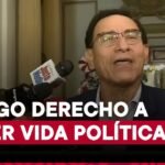 Martín Vizcarra ratifica intención de postular a la Presidencia de la República en el 2026