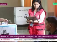 NACIONAL: Hasta 50 partidos podrán competir en las elecciones 2026