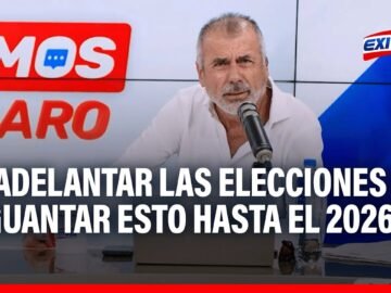 🔴🔵Nicolás Lúcar: "¿Qué es peor? ¿Adelantar las elecciones o aguantar esto hasta el 2026?"