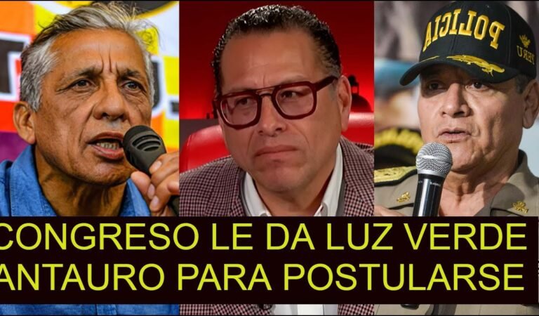 PERÚ SE VA AL ABISMO!! CONGRESO HABILITA A ANTAURO HUMALA PARA LAS ELECCIONES 2026