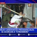 Políticos que se perfilan como candidatos presidenciales para el 2026 se acercan a streamers