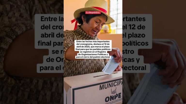 Próximas ELECCIONES generales serían el 12 de abril de 2026, según el JNE  #shorts #lr