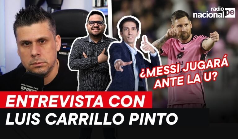 Radio Nacional EN VIVO: Nacional Deportes 22/01/25 | LUIS CARRRILLO PINTO en vivo | ¿Viene MESSI?