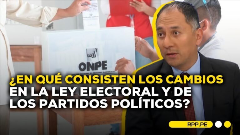 Reformas electorales 2026: Claves para la bicameralidad y nuevos requisitos #LASCOSASRPP |ENTREVISTA