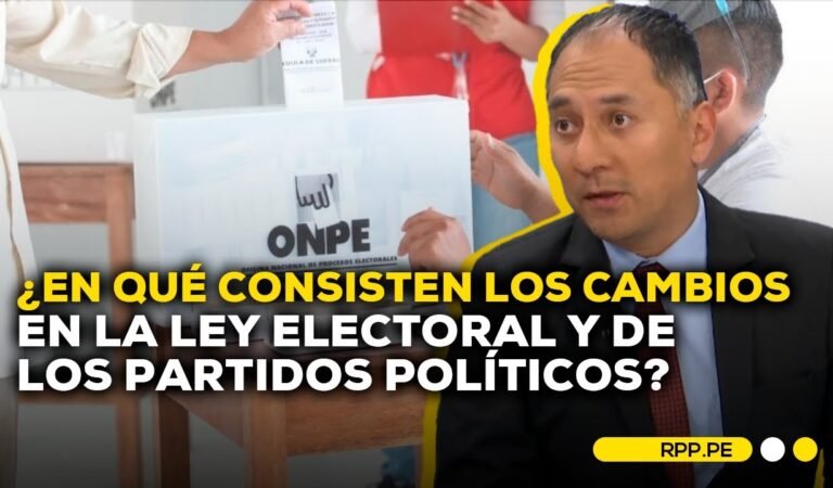 Reformas electorales 2026: Claves para la bicameralidad y nuevos requisitos #LASCOSASRPP |ENTREVISTA