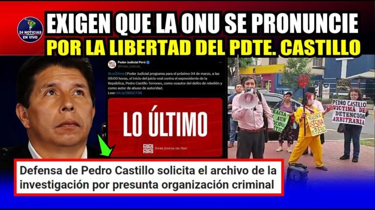 🚨SE ACERCA ELECCIONES 2026 Y EL PDTE. PEDRO CASTILLO BUSCA SU LIBERTAD