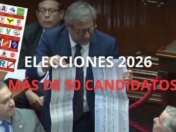 UNA VERGUENZA| CÉDULA DE VOTACIÓN| ELECCIONES 2026 #peru #actualidad