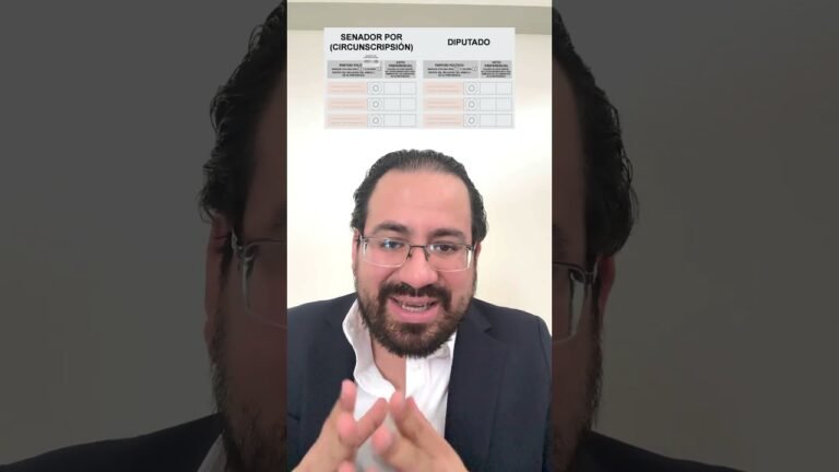 ¡Descubre como votar estas elecciones 2026!