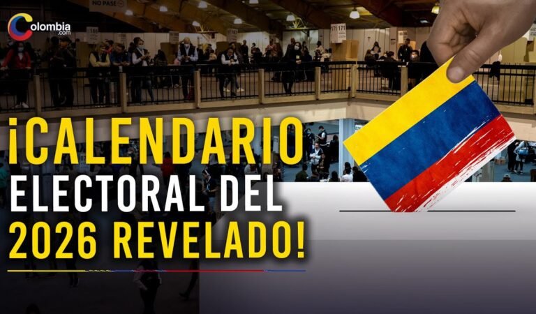 ¡Elecciones 2026! Registraduría revela el calendario electoral: Fechas Clave y Novedades