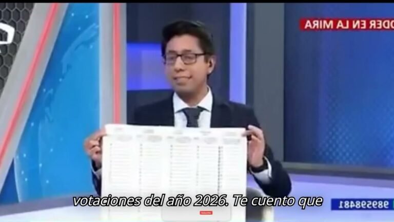 👀ASÍ SERÁ LA CÉDULA DE VOTACIÓN PARA LAS ELECCIONES DEL 2026