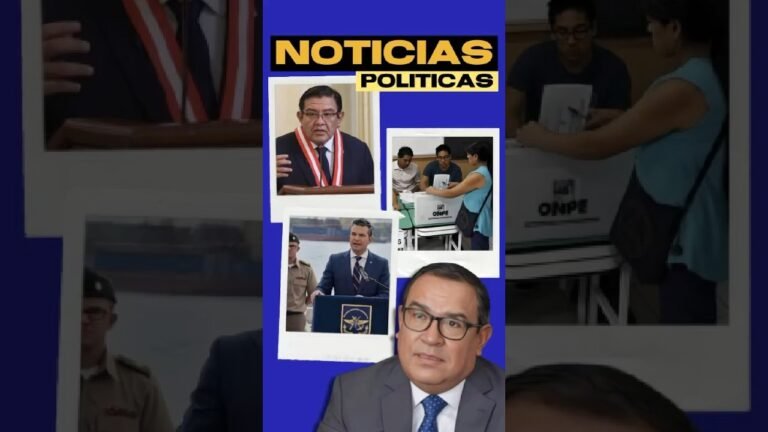 🔮 Abril 8 de 2025 - NOTICIAS POLÍTICAS: Alberto Otárola, Elecciones, EEUU y el canal de Panamá