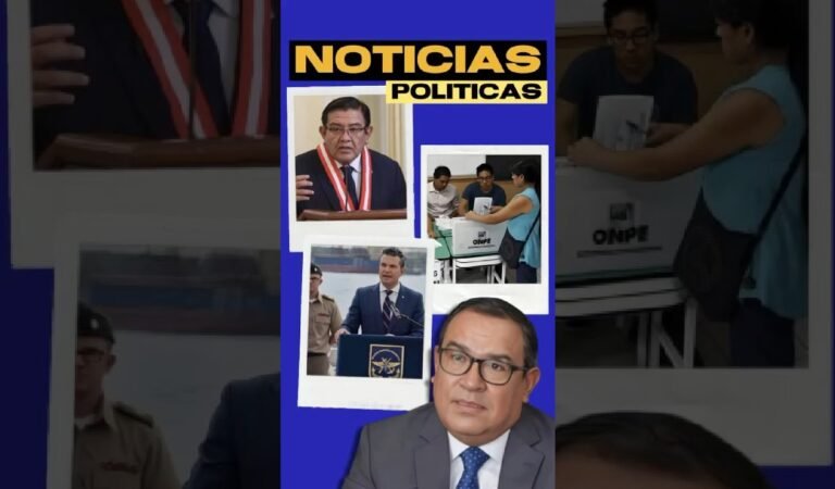 🔮 Abril 8 de 2025 – NOTICIAS POLÍTICAS: Alberto Otárola, Elecciones, EEUU y el canal de Panamá