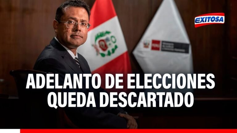 🔴🔵 Adelanto de elecciones queda descartado tras convocatoria general de Boluarte, afirma experto