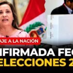 DINA BOLUARTE convoca a ELECCIONES GENERALES para el 12 de ABRIL del 2026 | El Comercio