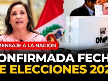 DINA BOLUARTE convoca a ELECCIONES GENERALES para el 12 de ABRIL del 2026 | El Comercio