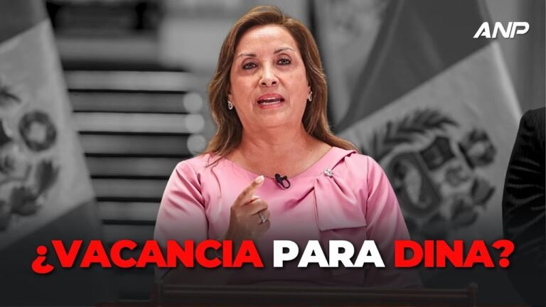 Dina Boluarte: Convocatoria de Elecciones deja posibilidad de vacancia hacia la Presidenta