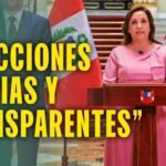 Dina Boluarte convoca a elecciones para  12 de abril de 2026: "Nuestro firme compromiso democrático"