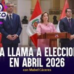 Dina llama a elecciones en abril 2026 | Pico a Pico con Mabel Cáceres
