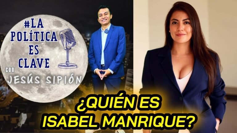 ENTREVISTA ISABEL MANRIQUE  |  ABOGADA Y MILITAR  |  ELECCIONES 2026  |  LA POLITICA ES CLAVE