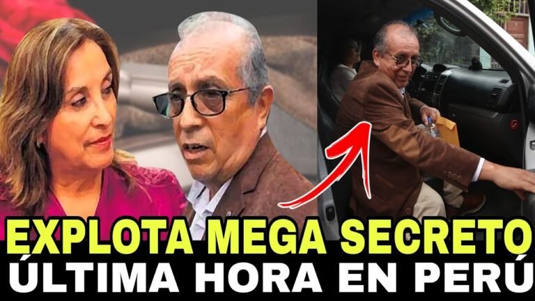 EXPLOTA MEGA SECRETO ÚLTIMA HORA EN PERÚ-NOTICIAS DE PERÚ