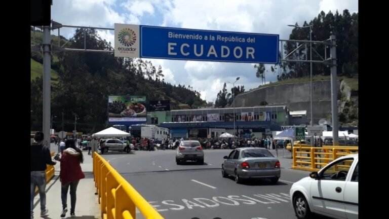 Ecuador cerrará fronteras con Perú y Colombia ante elecciones