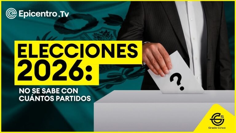 Elecciones 2026: no se sabe con cuántos partidos | Contraloría descontrolada #Grado5