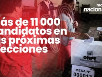 Elecciones 2026: proceso electoral contará con más de 11 000 candidatos, advierte el JNE