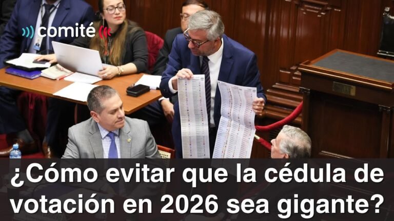 Elecciones 2026: ¿Cómo evitar que la cédula de votación sea gigante? | Comentario de Javier Albán