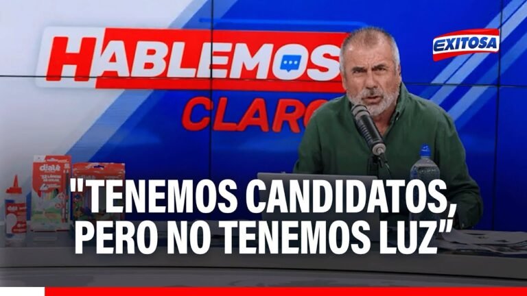 🔴🔵"Falta en quién creer": Nicolás Lúcar sobre candidatos a la Presidencia en 2026