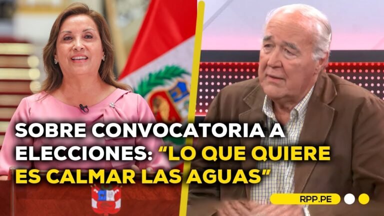 García Belaunde: Boluarte adelantó elecciones para reducir críticas al gobierno #PDFRPP | ENTREVISTA