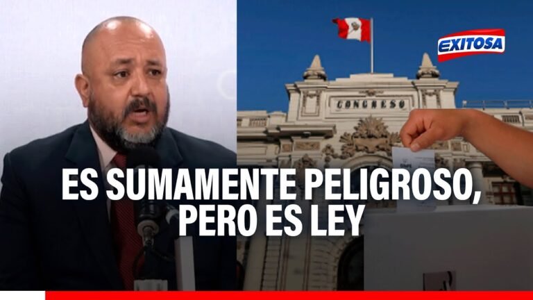 🔴🔵 JNE sobre intervención del Congreso en cronograma elecciones: Es sumamente peligroso, pero es ley