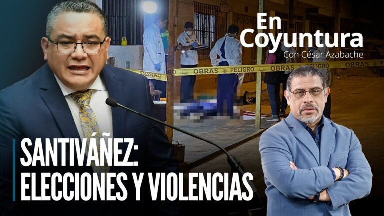 🔴  Juan Santiváñez: elecciones y violencia | #EnCoyuntura