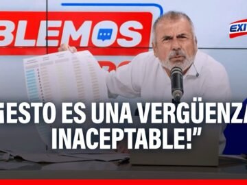 🔴🔵Lúcar a los partidos inscritos: "¿Qué los diferencia? El apetito de llegar a la Presidencia"