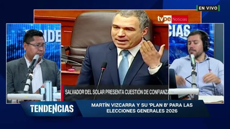 Martín Vizcarra y su "Plan B" par las elecciones generales 2026