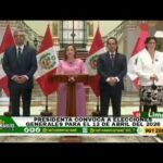 PRESIDENTA DINA BOLUARTE CONVOCA A ELECCIONES GENERALES PARA EL 12 DE ABRIL DE 2026