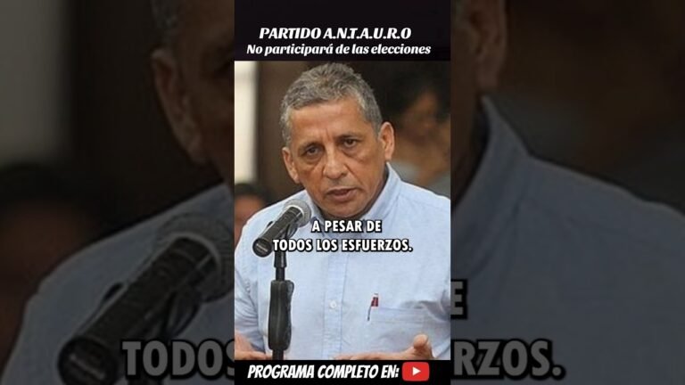 PUNTO DE QUIEBRE #antaurohumala #politica #informacion #peru #fullteve #izquierda #poder #elecciones