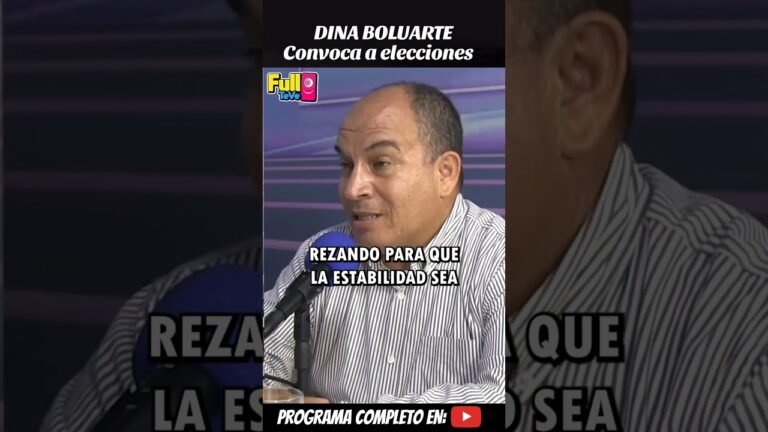 PUNTO DE QUIEBRE #dinaboluarte #presidente #peru #elecciones #informacion #politica #fullteve