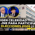 Partidos exigen celeridad al JNE para participar en Elecciones 2026 #ADNRPP | ENTREVISTA