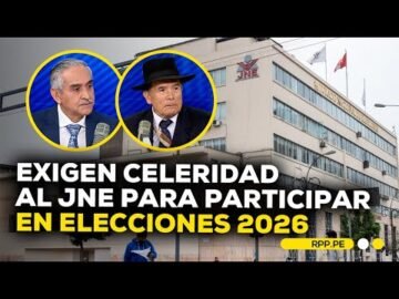 Partidos exigen celeridad al JNE para participar en Elecciones 2026 #ADNRPP | ENTREVISTA