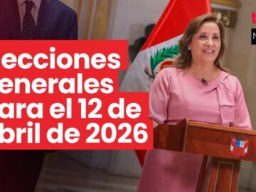 Presidenta Dina Boluarte: “El 12 de abril de 2026 los peruanos tendremos una cita con la historia”