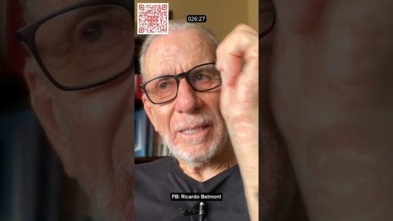 RICARDO BELMONT DESTAPA LA GRAN FARSA DEL NEOLIBERALISMO Y DESENMASCA A LOS TÍTERES DEL PODER