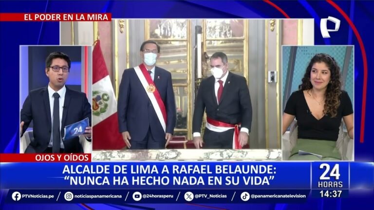 Rafael López Aliaga arremete contra Rafael Belaúnde: “No ha hecho nada por su vida”