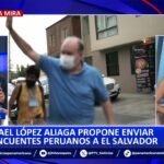 Rafael López Aliaga deja Lima y viaja a Arequipa para hacer campaña política