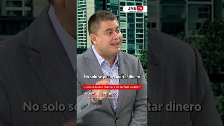 Sepa quiénes pueden financiar a los partidos políticos #EG2026  #youtubeshorts
