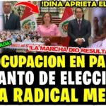 TENSION EL PALACIO! DINA CON LA SOGA AL CUELLO ADELANTA ELECCIONES TRAS MARCHA EXITOSA EN SU CONTRA