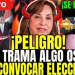 🔴¡ALERTA! "DINA TRAMA ALGO TURBIO TRAS CONVOCAR ELECCIONES 2026" / ANALIZA ROBERTO ALVARADO