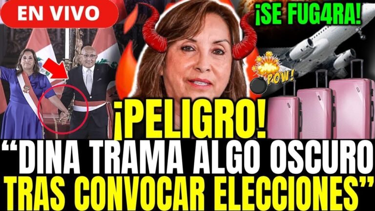 🔴¡ALERTA! "DINA TRAMA ALGO TURBIO TRAS CONVOCAR ELECCIONES 2026" / ANALIZA ROBERTO ALVARADO