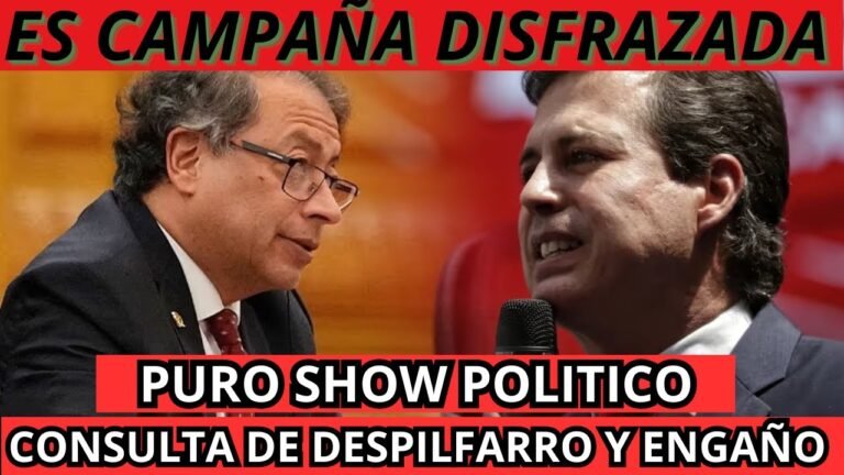 ⛔¡ESCÁNDALO! JUAN MANUEL GALÁN ACUSA A PETRO DE USAR CONSULTA POPULAR COMO CAMPAÑA DISFRAZADA
