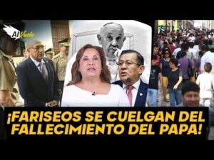 ¡FARISEOS! | Dina predica amor por el Papa olvidando cómo la "cuadró" por las muertes en protestas