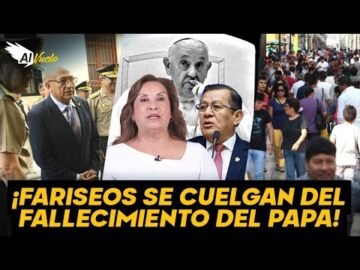 ¡FARISEOS! | Dina predica amor por el Papa olvidando cómo la "cuadró" por las muertes en protestas